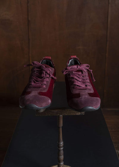 UMA WANG US9588 MEN'S SNEAKERS uw790 - dark red