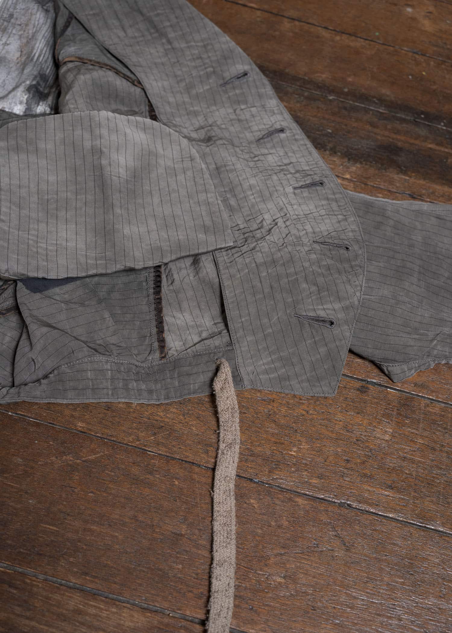 ZIGGY CHEN 0M2610930 CROPPED PATCHWORK JACKET 03