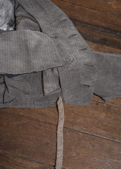 ZIGGY CHEN 0M2610930 CROPPED PATCHWORK JACKET 03