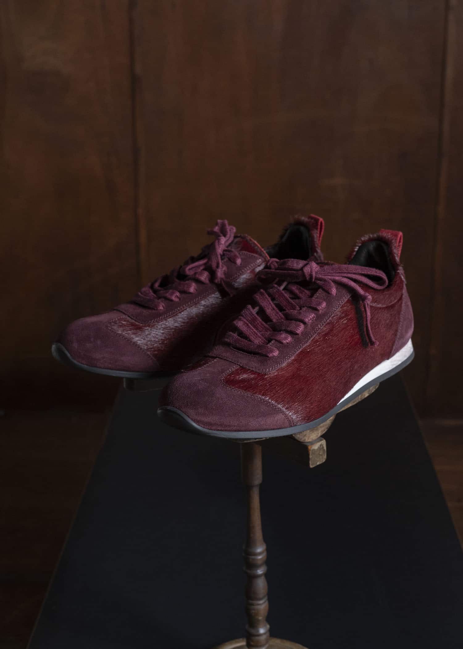UMA WANG US9588 MEN'S SNEAKERS uw790 - dark red