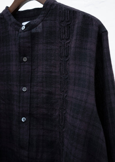 ITOH APPLIQUE LONG SHIRT