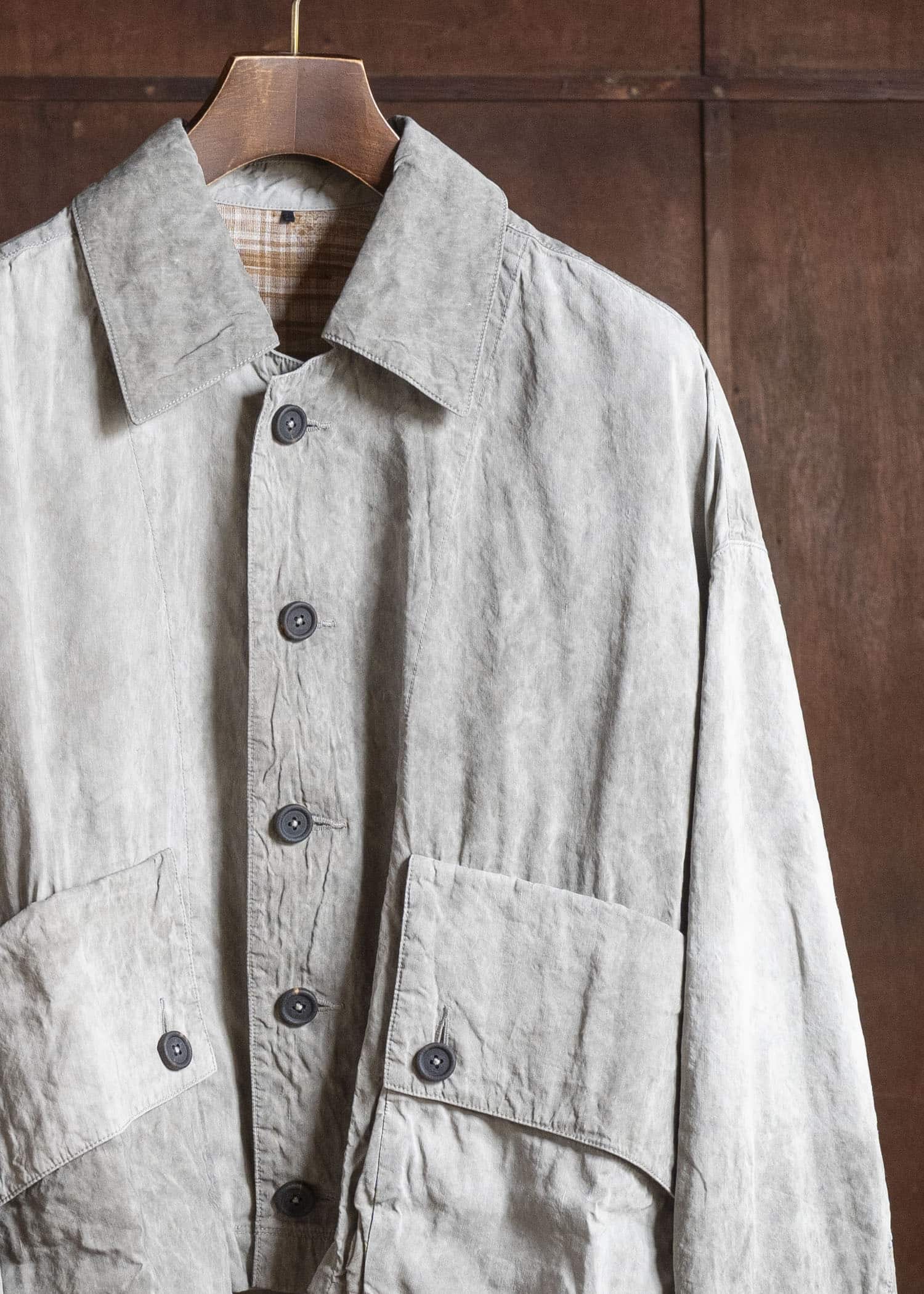 ZIGGY CHEN 0W2610902 CROPPED WORKERS JACKET 02