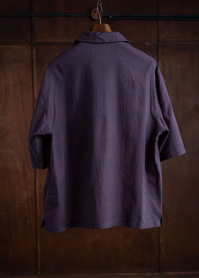 ITOH Dot Print Camp Collar Shirt Red