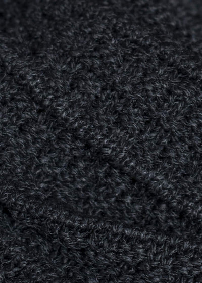 Professor.E GATHERE KNIT BAG 25SS-PE-ACC-10-BLACK