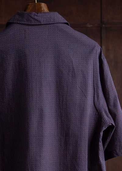 ITOH Dot Print Camp Collar Shirt Red