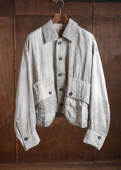 ZIGGY CHEN 0W2610902 CROPPED WORKERS JACKET 02