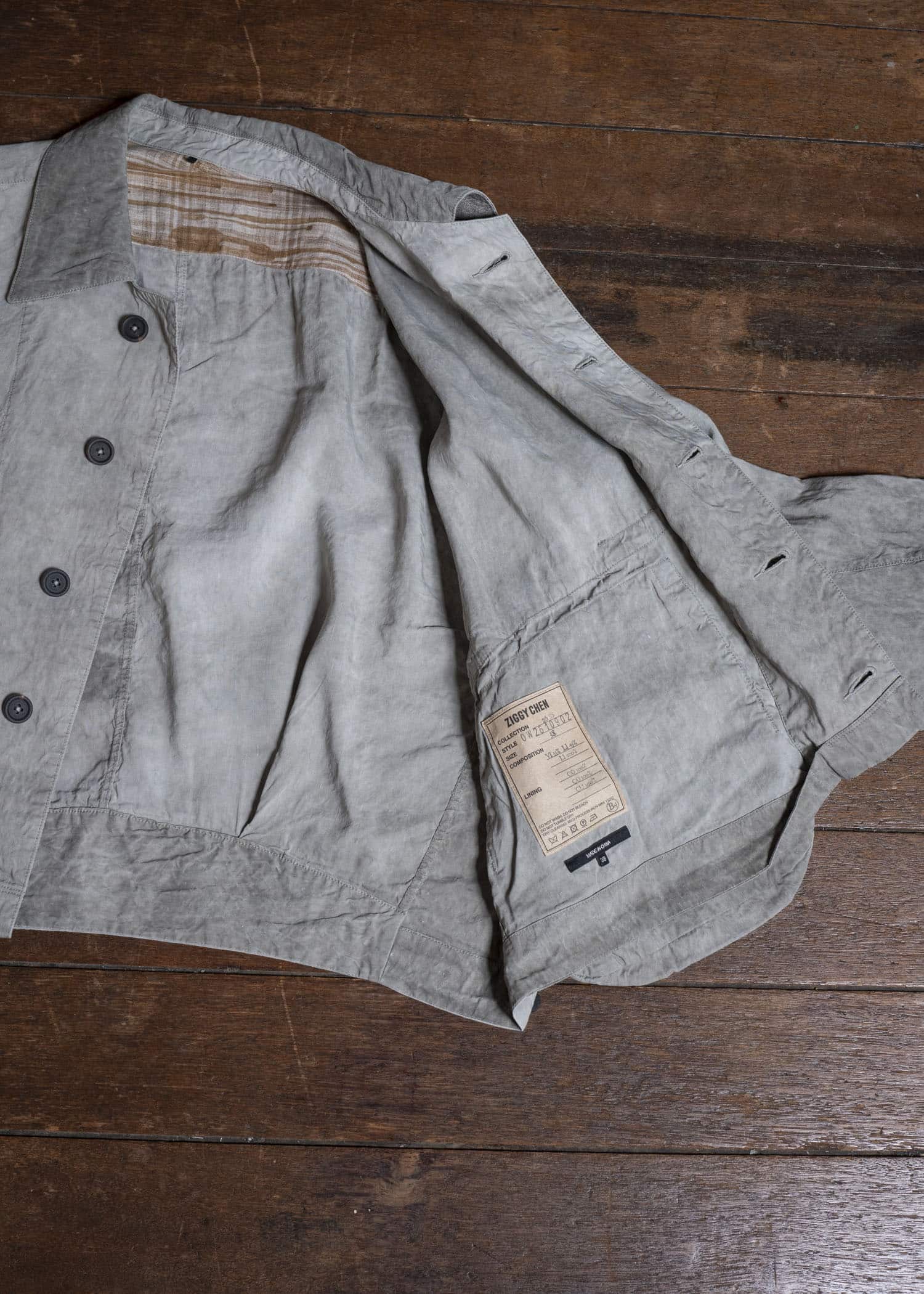 ZIGGY CHEN 0W2610902 CROPPED WORKERS JACKET 02