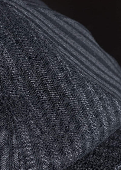 Taiga Takahashi Lot.006-Charcoal Stripe Newsboy Cap Charcoal Stripe