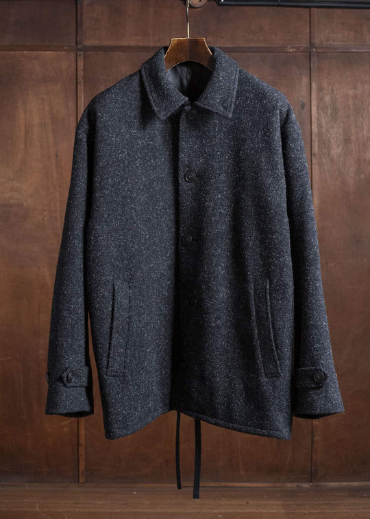 YOKO SAKAMOTO Coach Jacket YS-25AW-04 BLACK