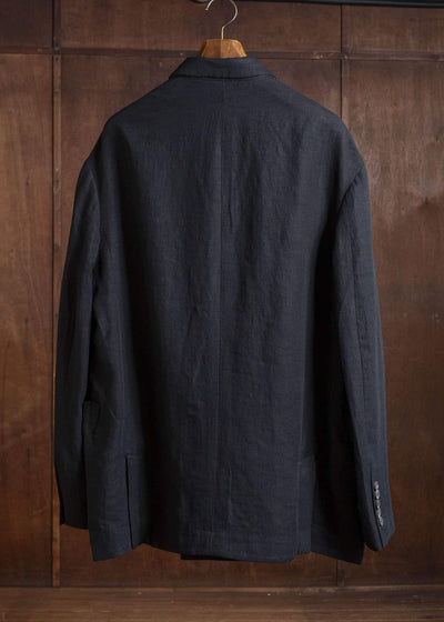 ZIGGY CHEN 0M2610914 DOUBLE BREASTED ORIENTAL LONG BLAZER 04