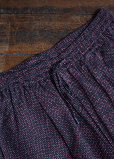 ITOH Dot Print Draw String Pants Red