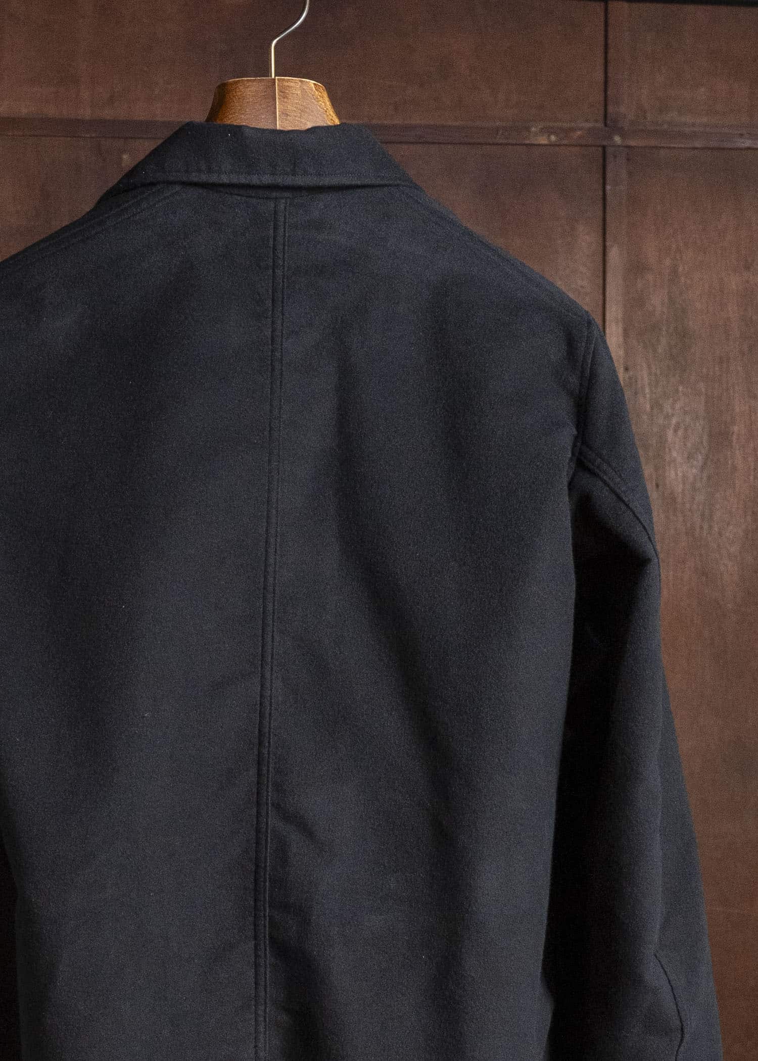 Taiga Takahashi Lot.413-Black British Postal Worker Coat Black