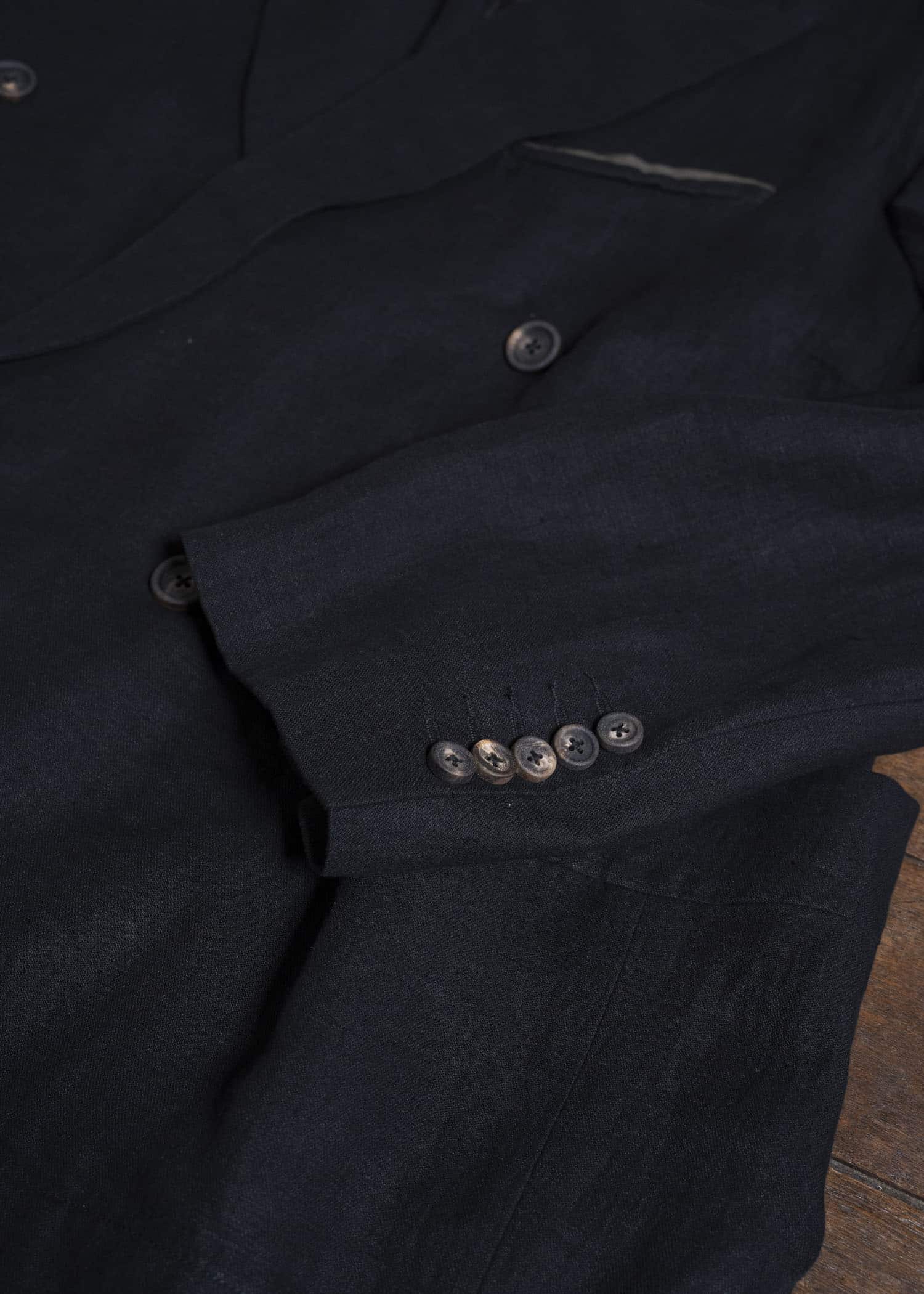 ZIGGY CHEN 0M2610914 DOUBLE BREASTED ORIENTAL LONG BLAZER 04