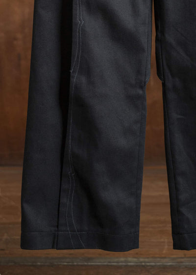 Professor.E PANELED WODE DENIM 25SS-PE-TRL-04-BLACK