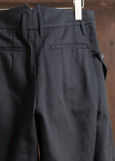 Professor.E PANELED WODE DENIM 25SS-PE-TRL-04-BLACK