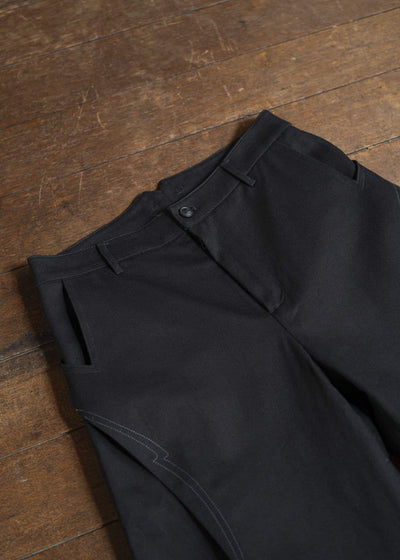 Professor.E PANELED WODE DENIM 25SS-PE-TRL-04-BLACK