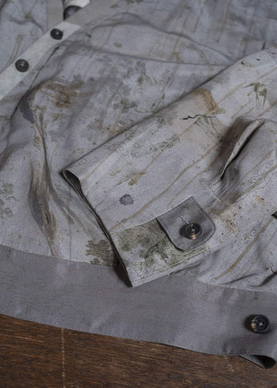 ZIGGY CHEN 0M2610903 DIGITAL PRINT SHAWL COLLAR BOMBER 52