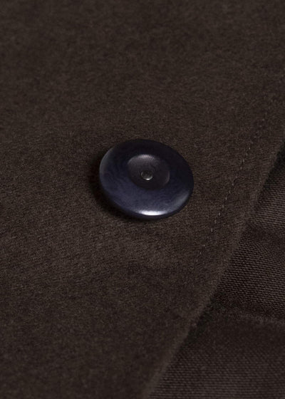 Taiga Takahashi Lot.413-Dark Brown British Postal Worker Coat Dark Brown