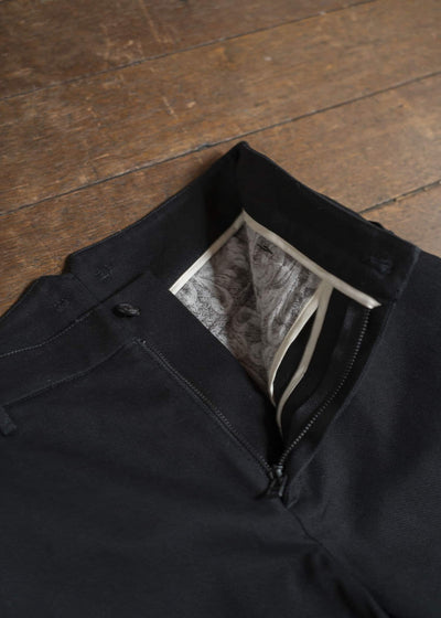 Professor.E PANELED WODE DENIM 25SS-PE-TRL-04-BLACK