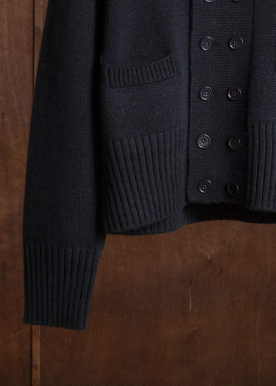 Taiga Takahashi Lot.506-Black Db Cardigan Black