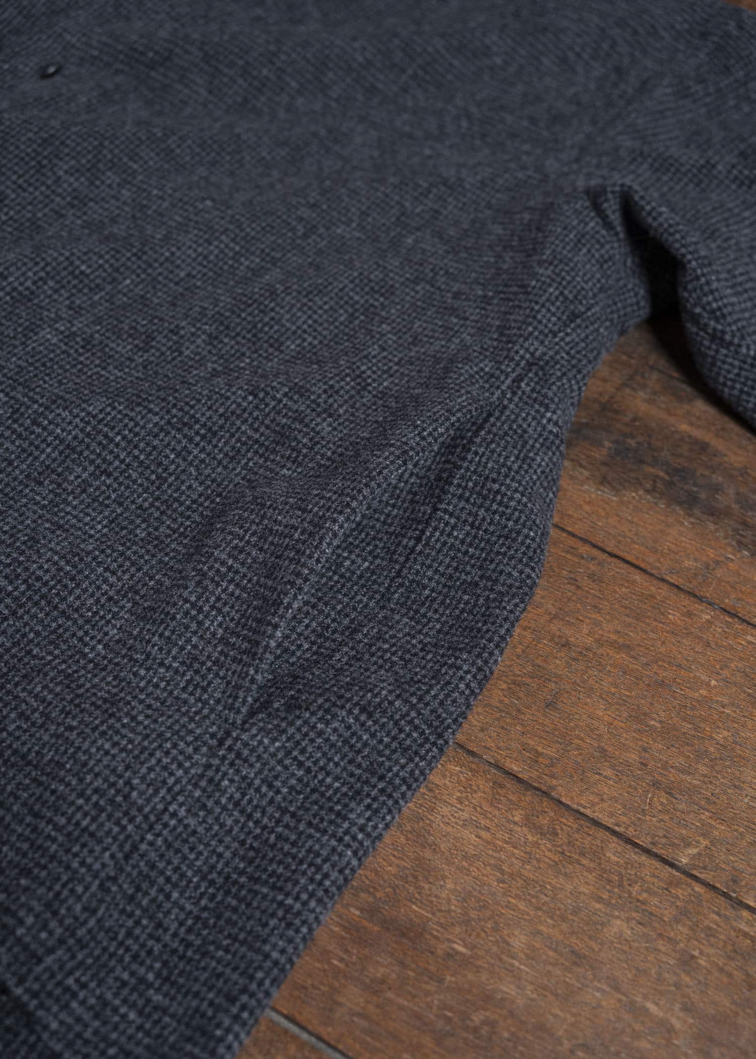 YOKO SAKAMOTO Shirt Jacket YS-25AW-12 HOUNDTOOTH