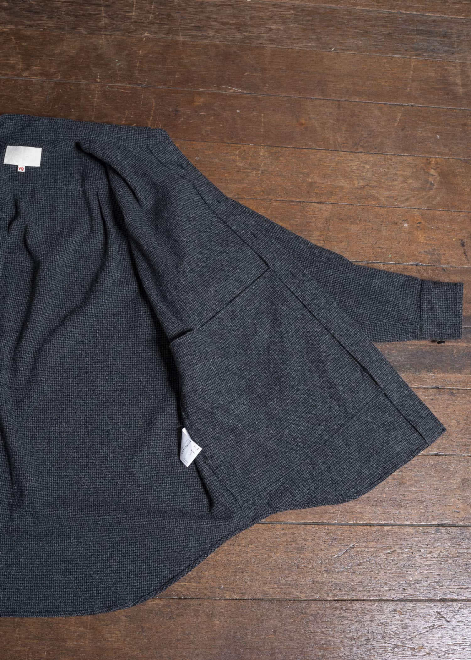 YOKO SAKAMOTO Shirt Jacket YS-25AW-12 HOUNDTOOTH