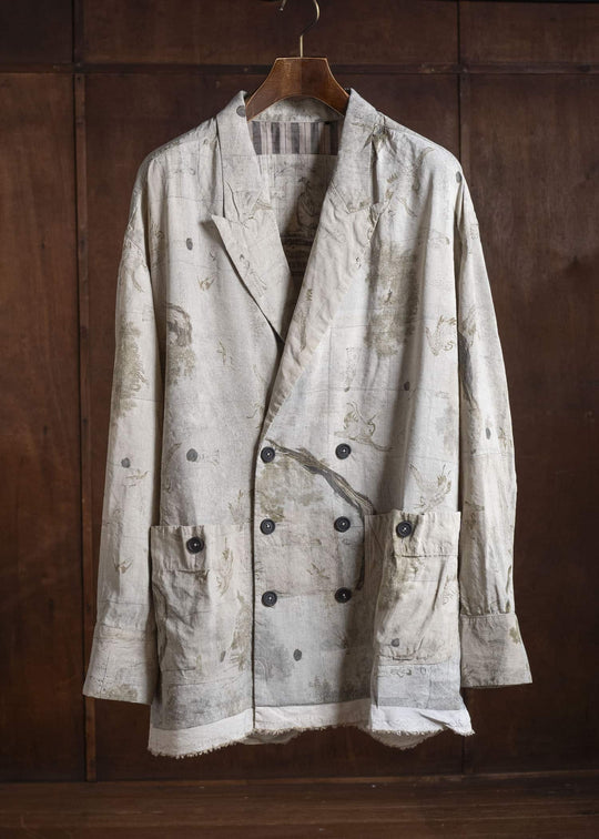 ZIGGY CHEN 0M2610901 DOUBLE BREASTED LONG JACKET 02