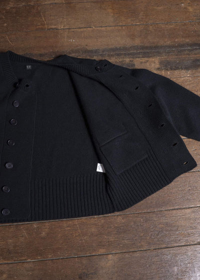 Taiga Takahashi Lot.506-Black Db Cardigan Black