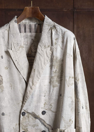 ZIGGY CHEN 0M2610901 DOUBLE BREASTED LONG JACKET 02