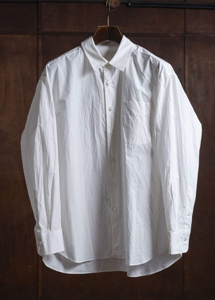 YOKO SAKAMOTO Regular Collar Shirt YS-25AW-59 WHITE