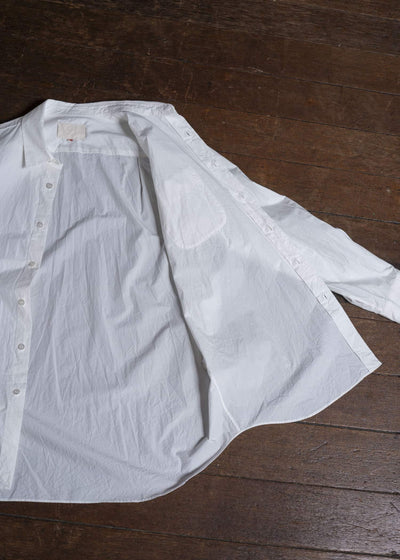 YOKO SAKAMOTO Regular Collar Shirt YS-25AW-59 WHITE