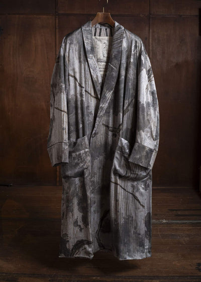 ZIGGY CHEN 0M2611102 DIGITAL PRINT LONG ROBE 02