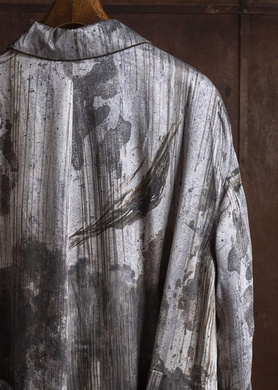 ZIGGY CHEN 0M2611102 DIGITAL PRINT LONG ROBE 02