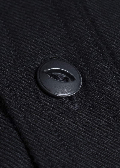 Taiga Takahashi Lot.121-Black Work Shirt Black