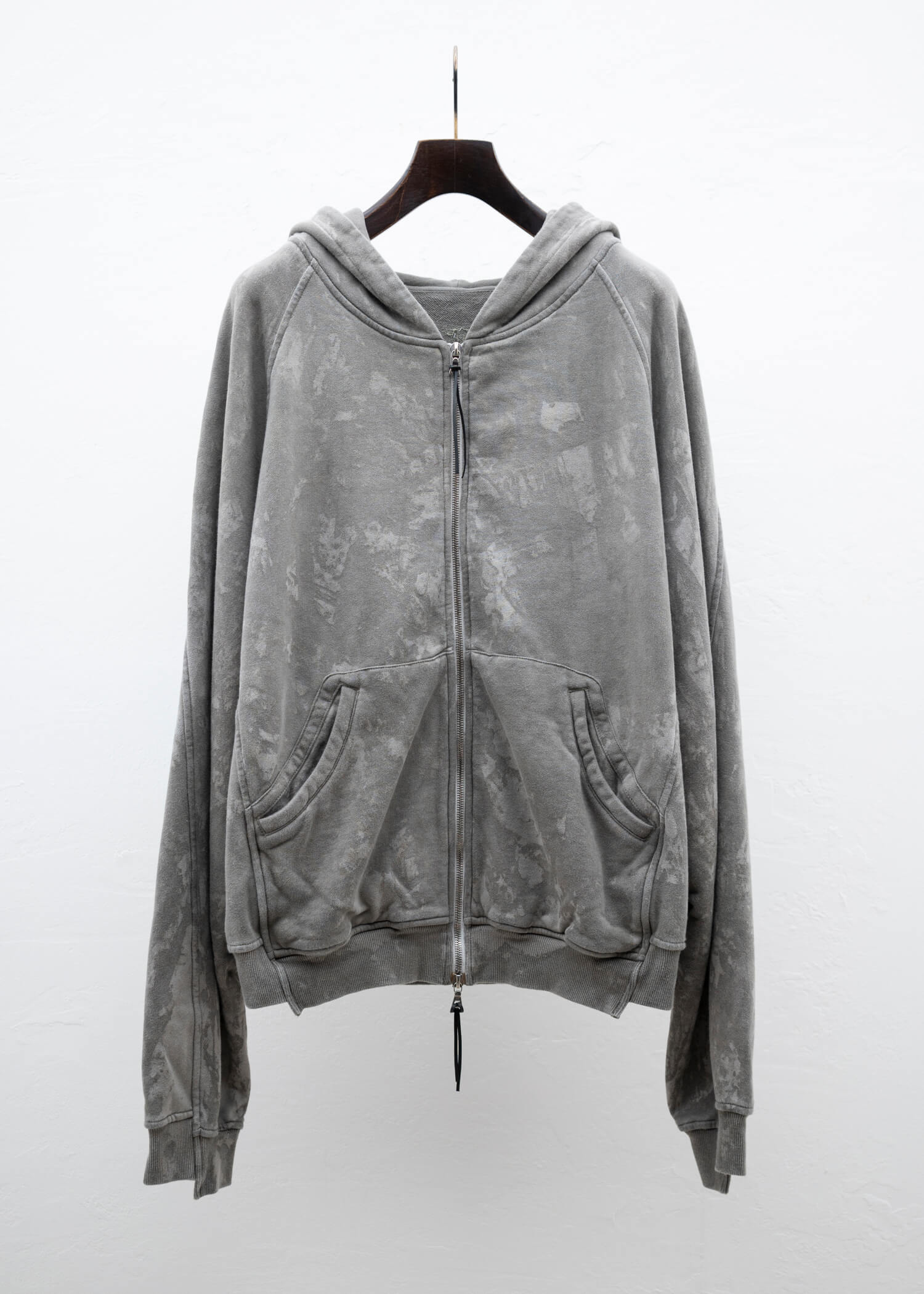 Professor.E Dirt Zip-up / Mud Dyed Grey