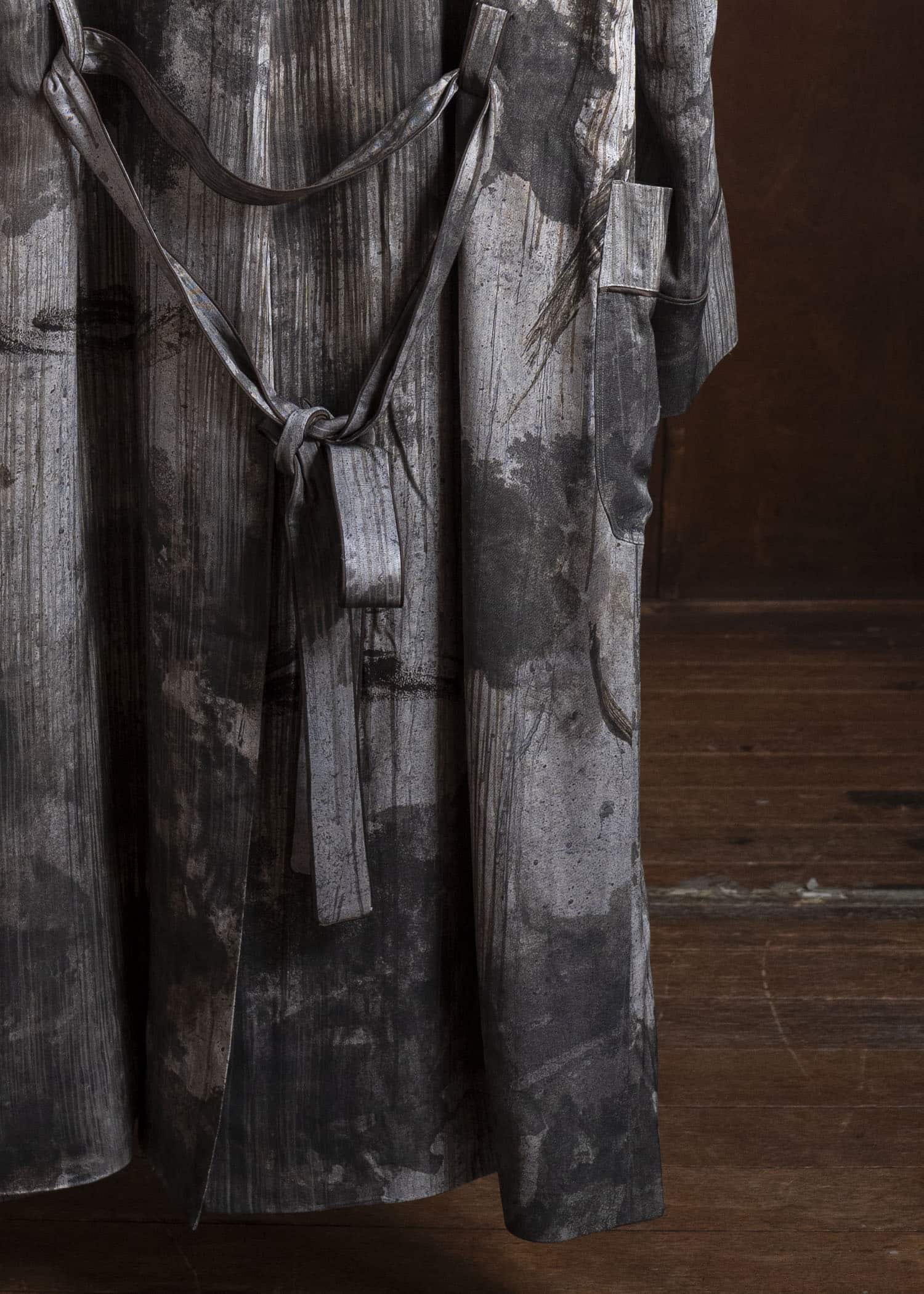 ZIGGY CHEN 0M2611102 DIGITAL PRINT LONG ROBE 02