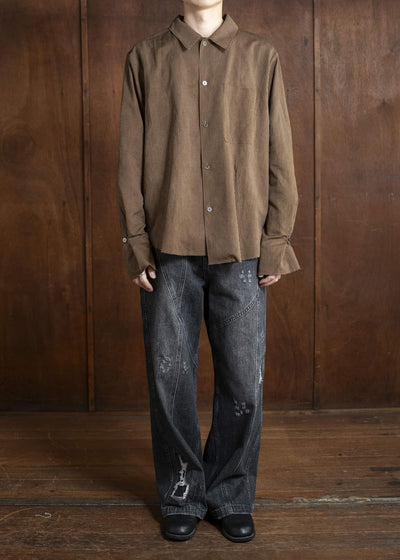 Professor.E LONER SHIRT 25SS-FM-LSH-02-CHECK