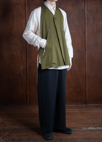Edwina Horl RE-SET COUTURE Vest khaki
