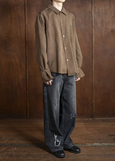 Professor.E LONER SHIRT 25SS-FM-LSH-02-CHECK