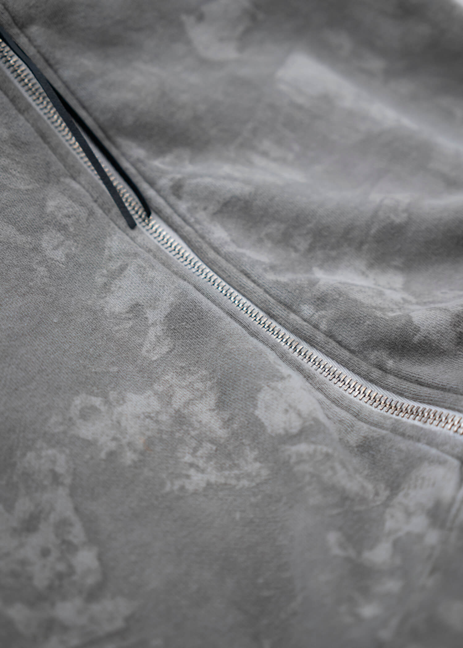 Professor.E Dirt Zip-up / Mud Dyed Grey