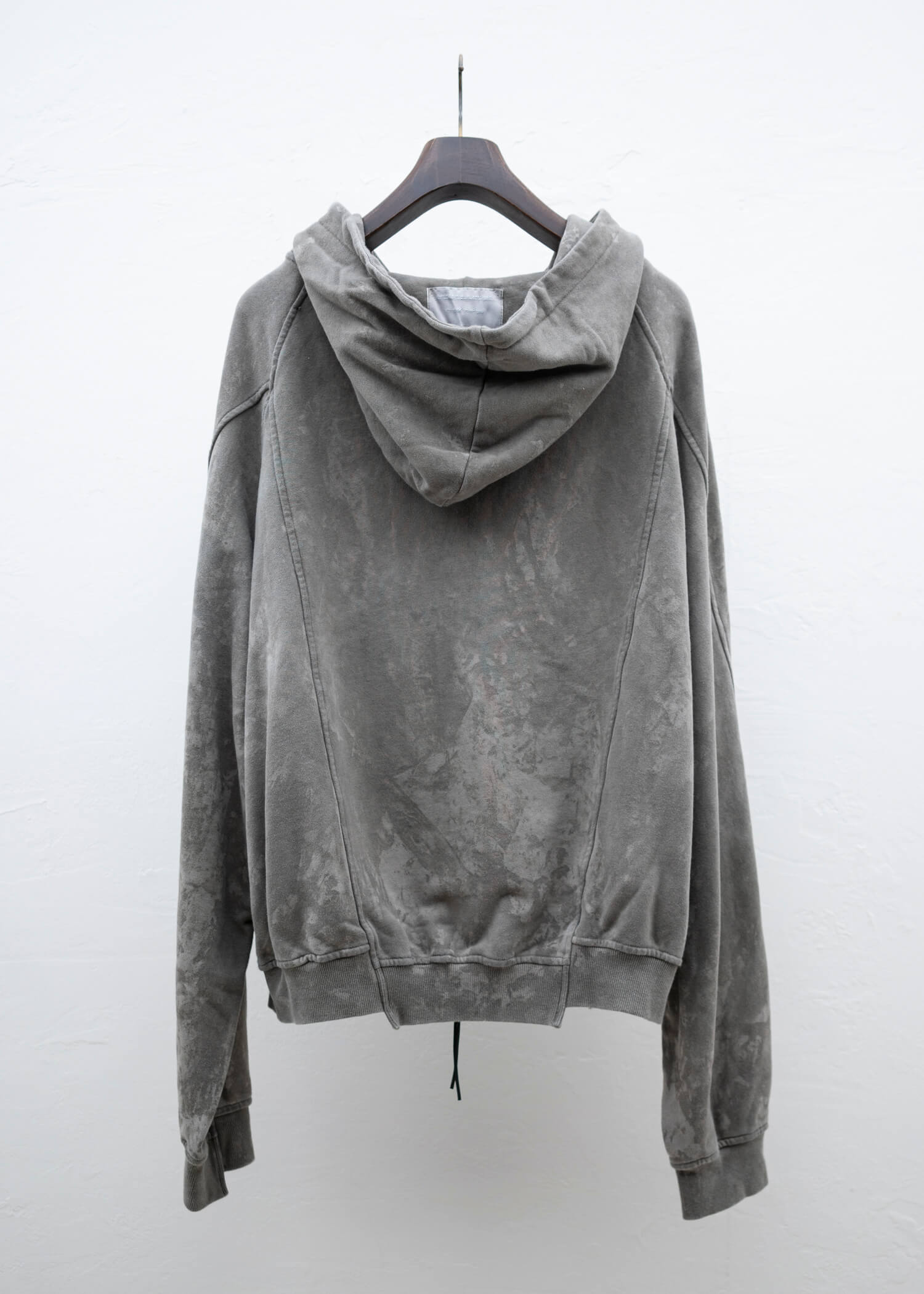 Professor.E Dirt Zip-up / Mud Dyed Grey