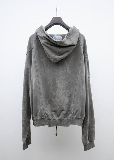 Professor.E Dirt Zip-up / Mud Dyed Gray
