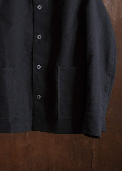 Taiga Takahashi Lot.307-Black Stand Collar Jacket Black