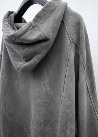 Professor.E Dirt Zip-up / Mud Dyed Gray