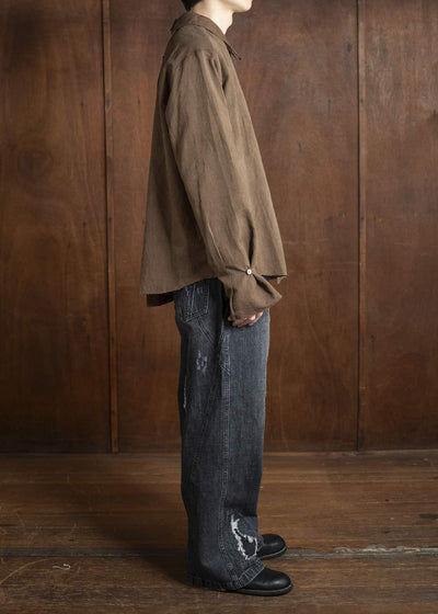 Professor.E LONER SHIRT 25SS-FM-LSH-02-CHECK