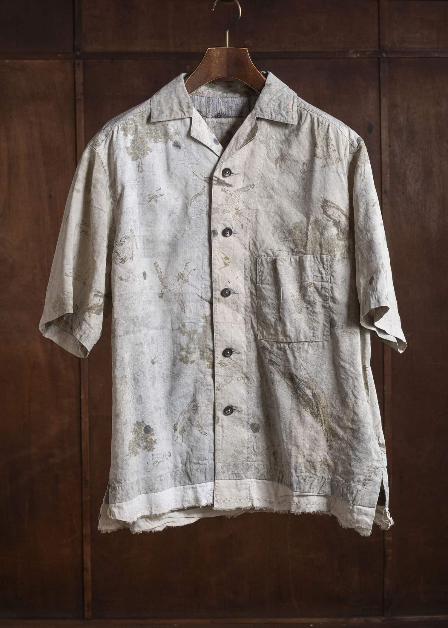 ZIGGY CHEN 0M2610720 DIGITAL PRINT SHORT SLEEVE SHIRT 02