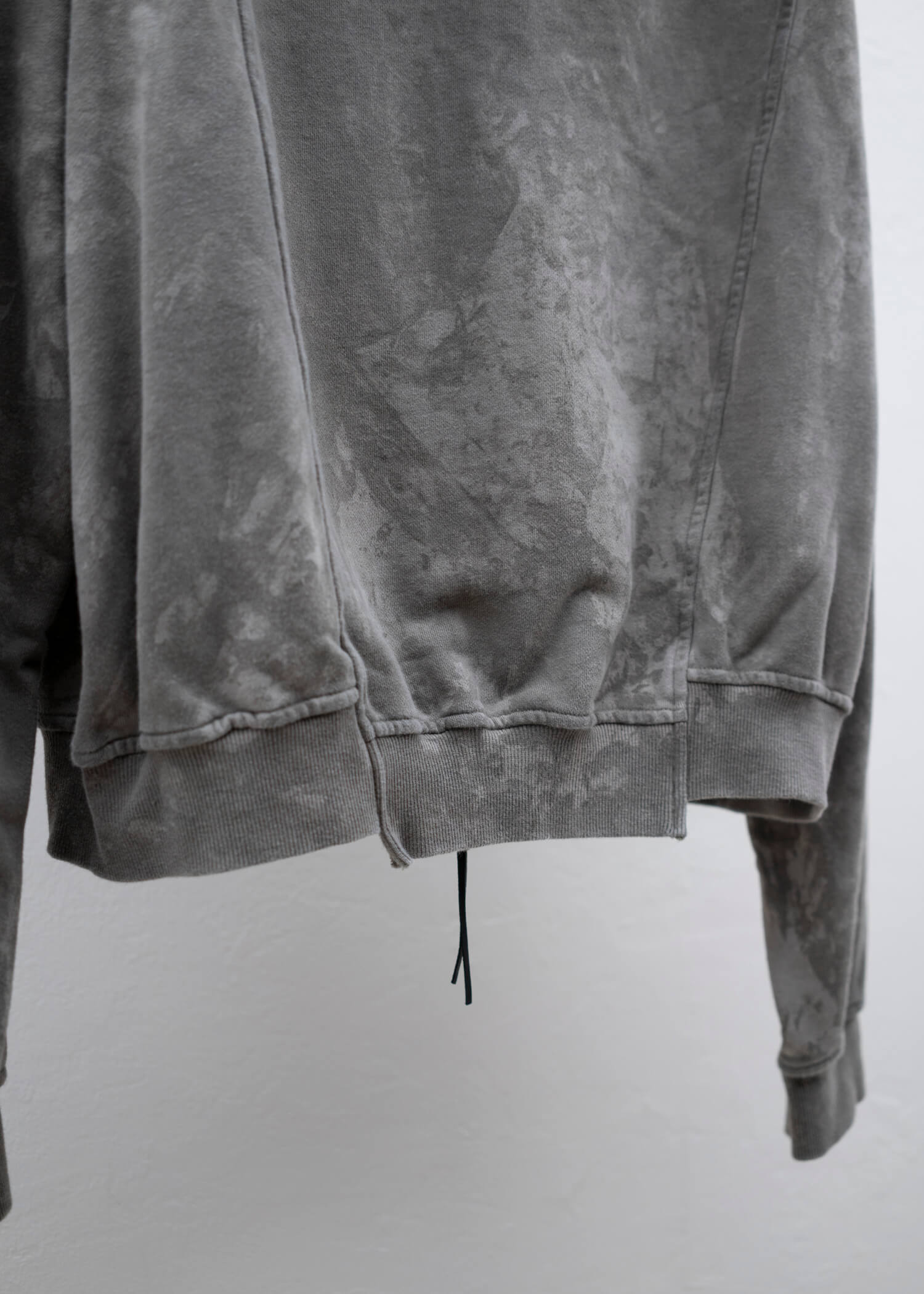 Professor.E Dirt Zip-up / Mud Dyed Grey