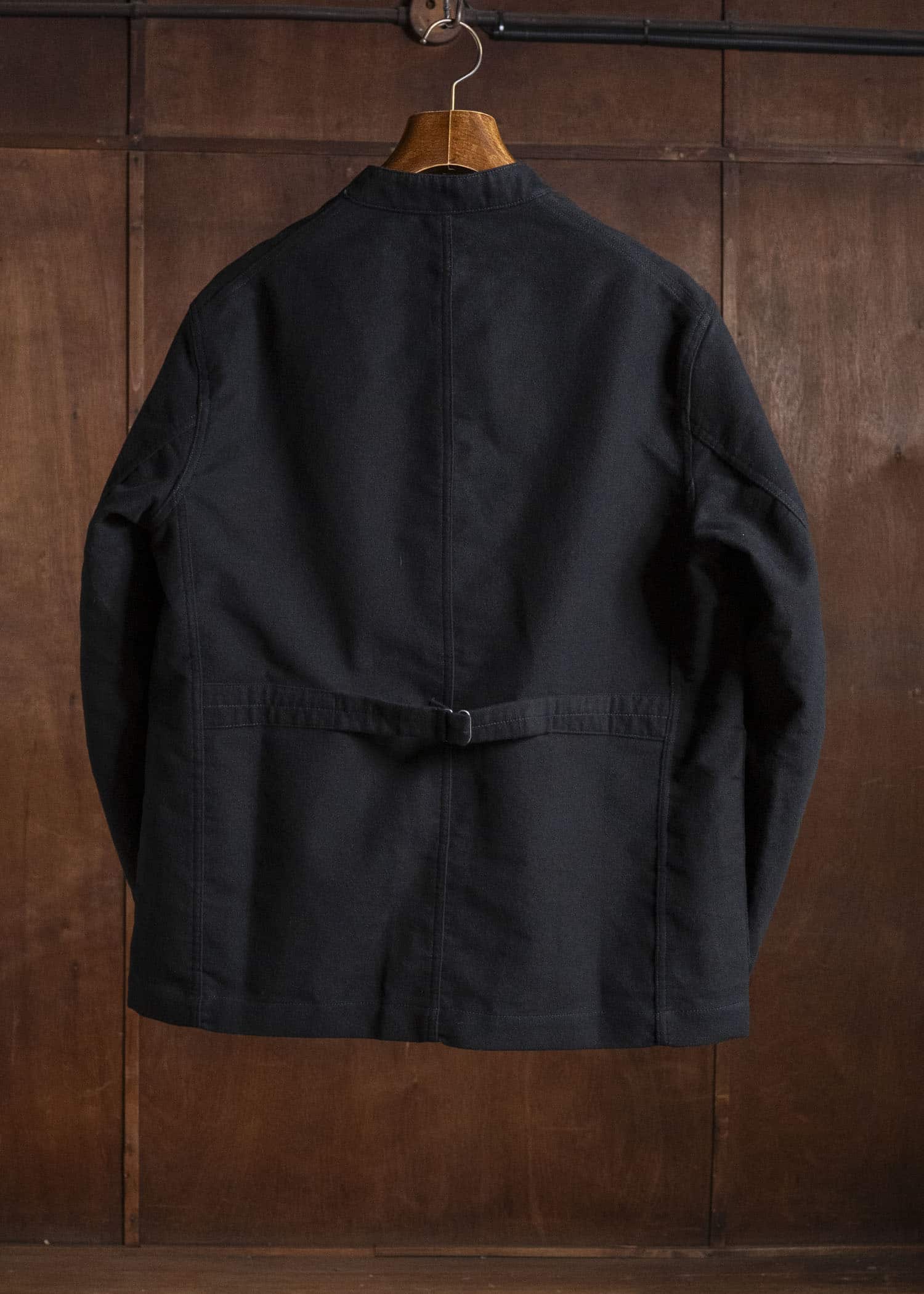 Taiga Takahashi Lot.307-Black Stand Collar Jacket Black