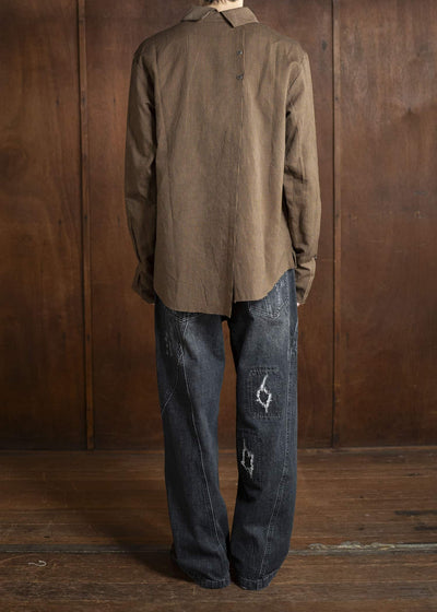 Professor.E LONER SHIRT 25SS-FM-LSH-02-CHECK