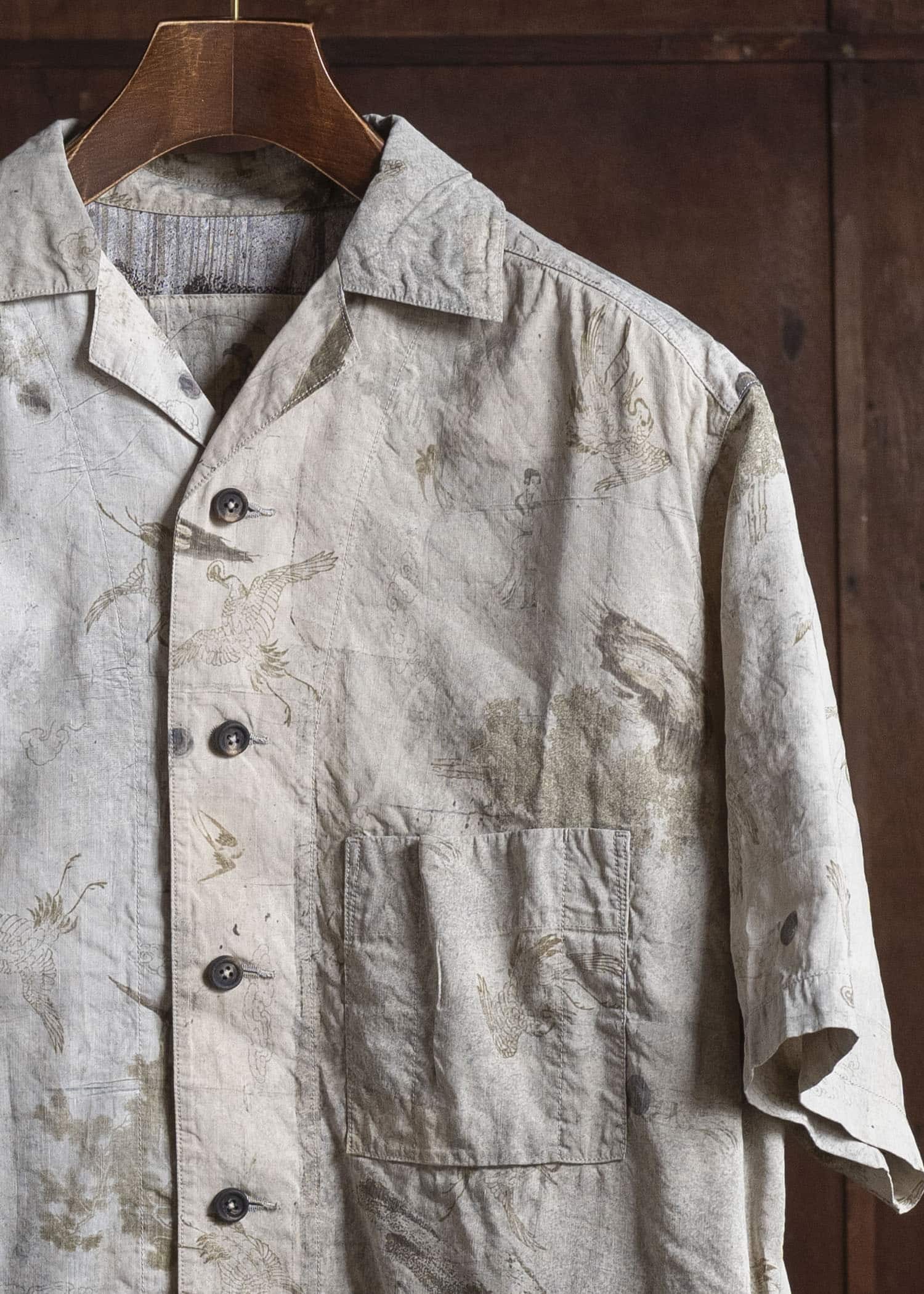 ZIGGY CHEN 0M2610720 DIGITAL PRINT SHORT SLEEVE SHIRT 02